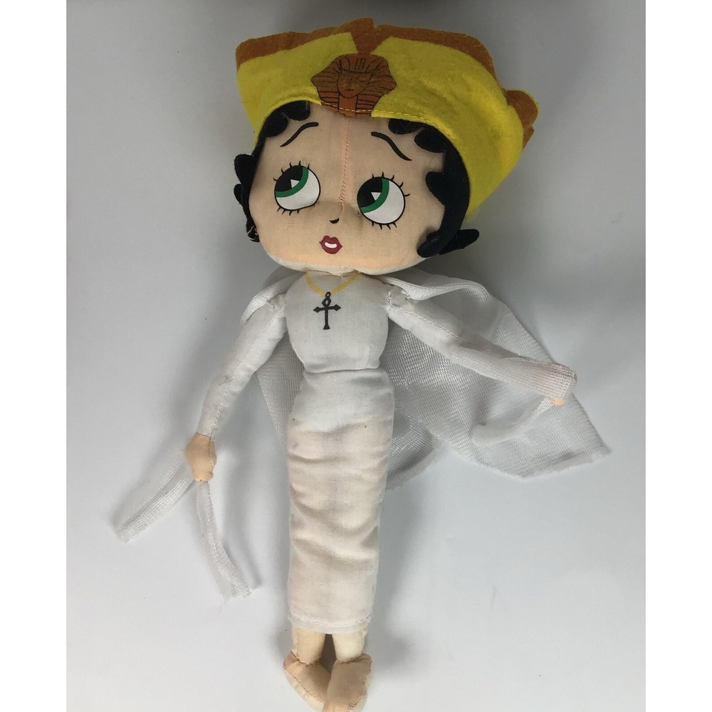 Lot of 3 Betty Boop Plush Dolls- Mexico, Mummy, Baby Boop, Flower Dress - Picture 8 of 12
